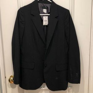 J. crew women’s black wool blazer